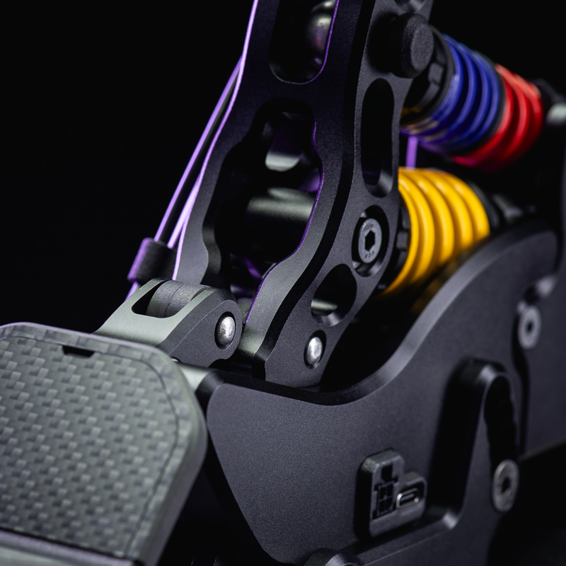 PurrPRO Brake Pedal with Active Heel Support / Heel Rest