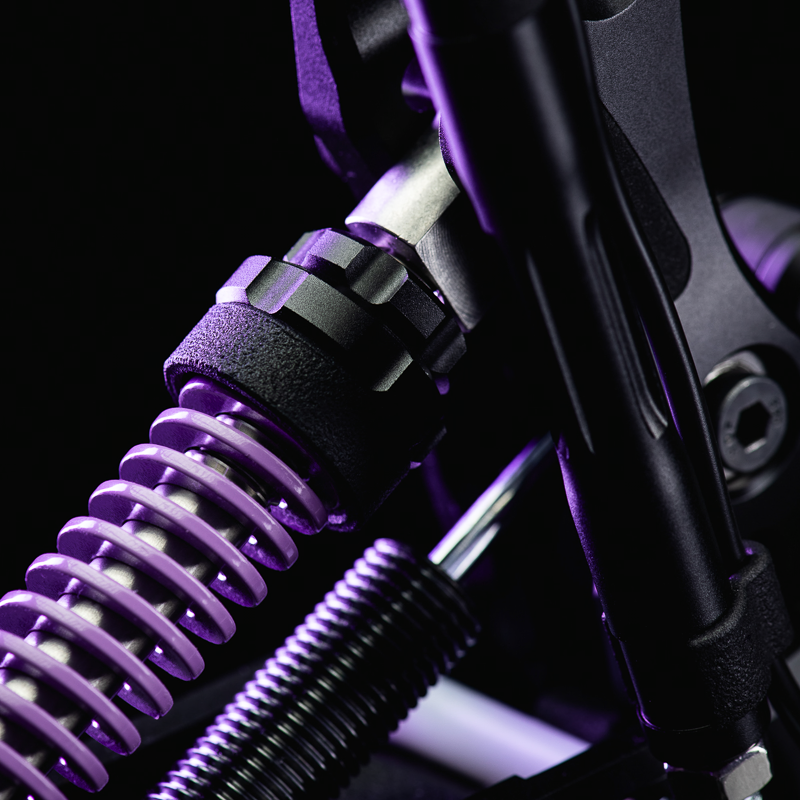 PurrPRO THROTTLE adjustable preload and pedal stiffness