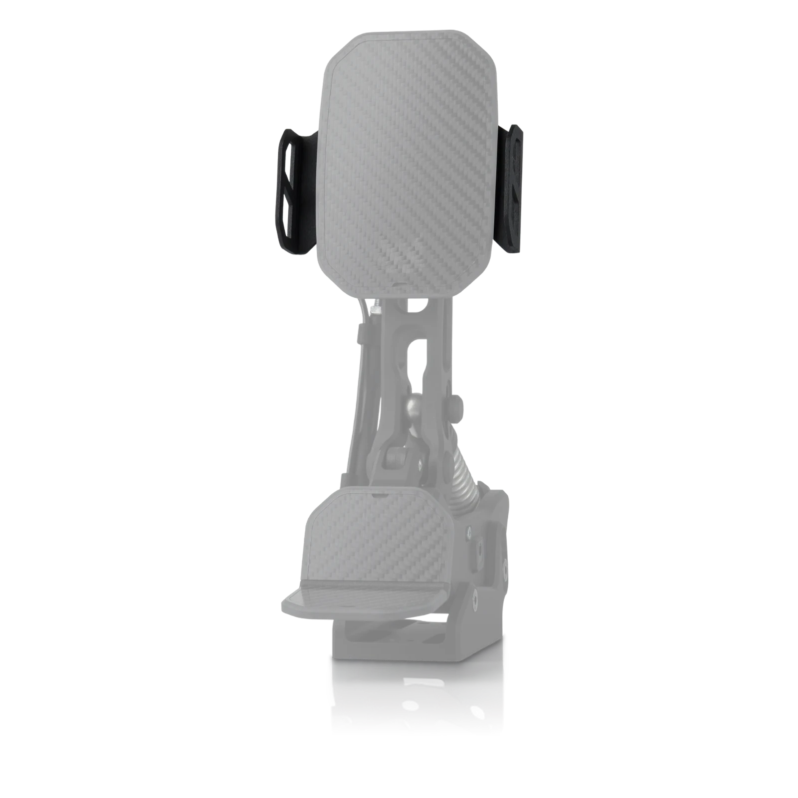STANDARD FOOTREST SET mounted on PurrPRO FORMULA PEDALS