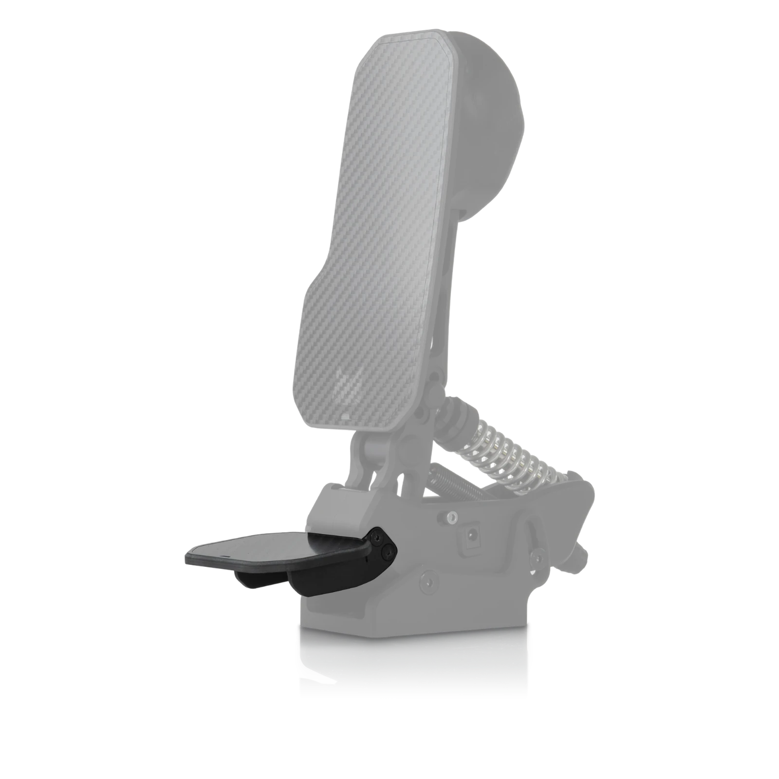 Individual heel support (I.H.S) mounted on a PurrPRO GT pedal